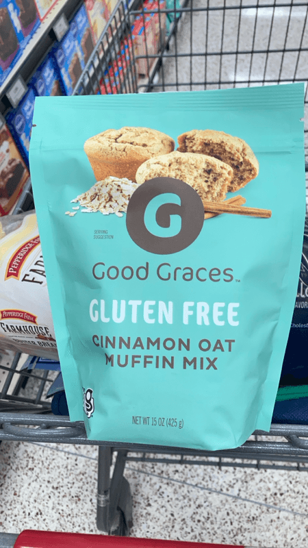 Good Graces Gluten Free Cinnamon Oat Muffin Mix
