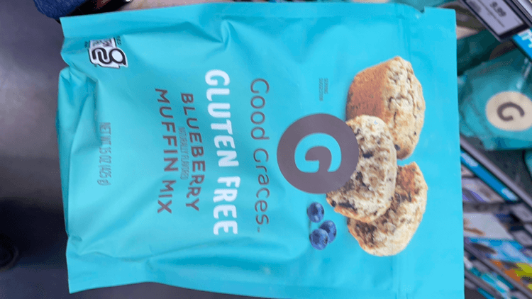 Good Graces Gluten Free Blueberry Muffin Mix