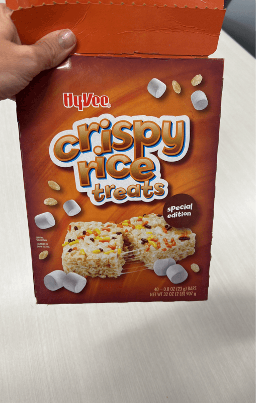 Hy-Vee Crispy Rice Treats Special Edition