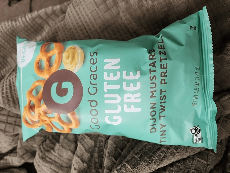 Good Graces Gluten Free Dijon Mustard Tiny Twist Pretzels