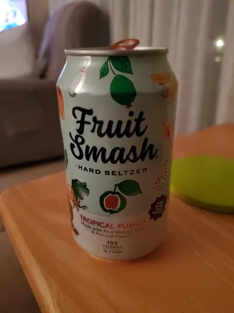 Fruit Smash Hard Seltzer Tropical Punch