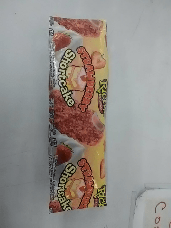 Rich'S Ice Cream Strawberry Shortcake