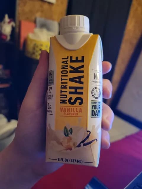 Nutritional Shake Vanilla Flavored