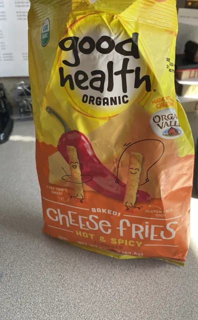 Good Health Organic Baked! Cheese Fries Hot & Spicy Flavored