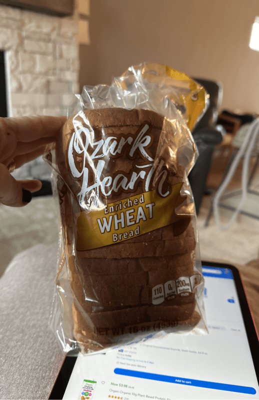Ozark Hearth Enriched Wheat Bread