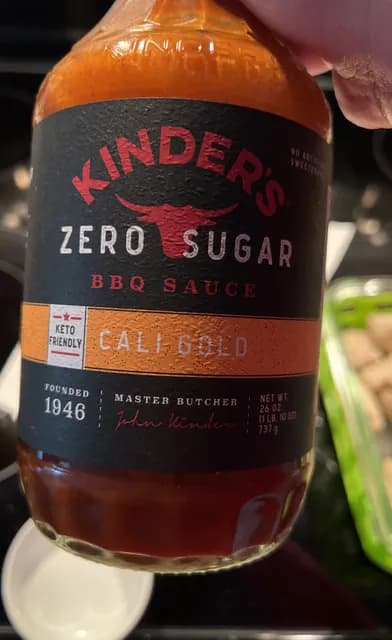 Kinder'S Zero Sugar Cali Gold Bbq Sauce