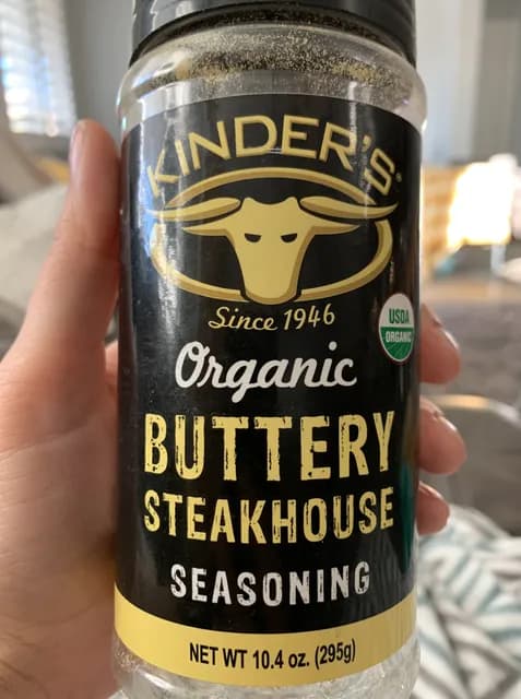 Is it Turmeric Free? Kinder’s Organic Buttery Steakhouse Seasoning