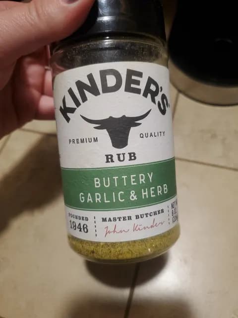 Kinder'S Buttery Garlic & Herb Rub