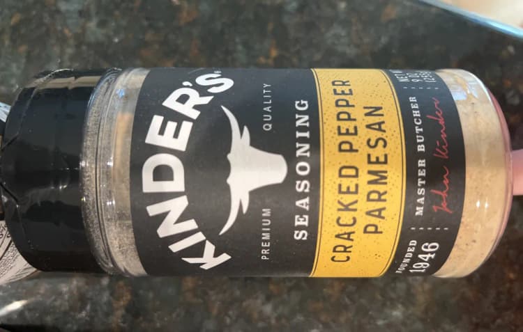 Kinder'S Seasoning Cracked Pepper Parmesan