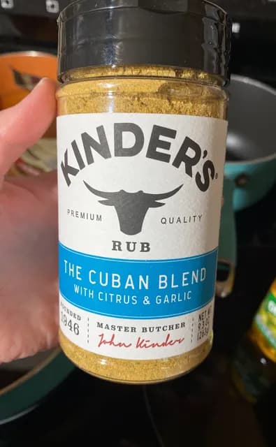 Kinder'S The Cuban Blend With Citrus & Garlic Rub