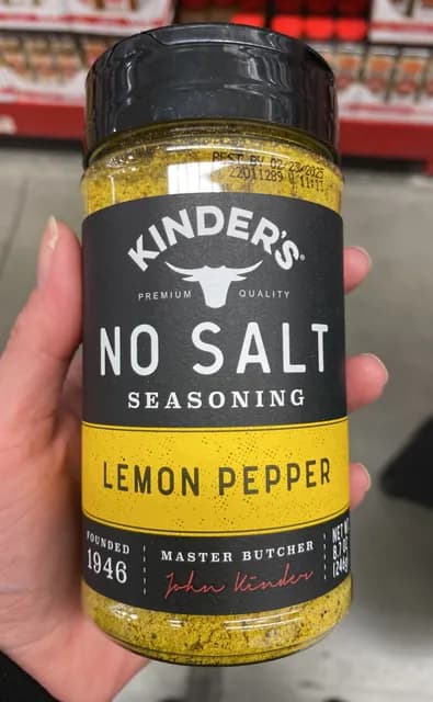 Kinder'S No Salt Lemon Pepper Seasoning