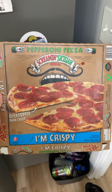 Screamin' Sicilian Pizza Co. I'M Crispy Pepperoni Pizza