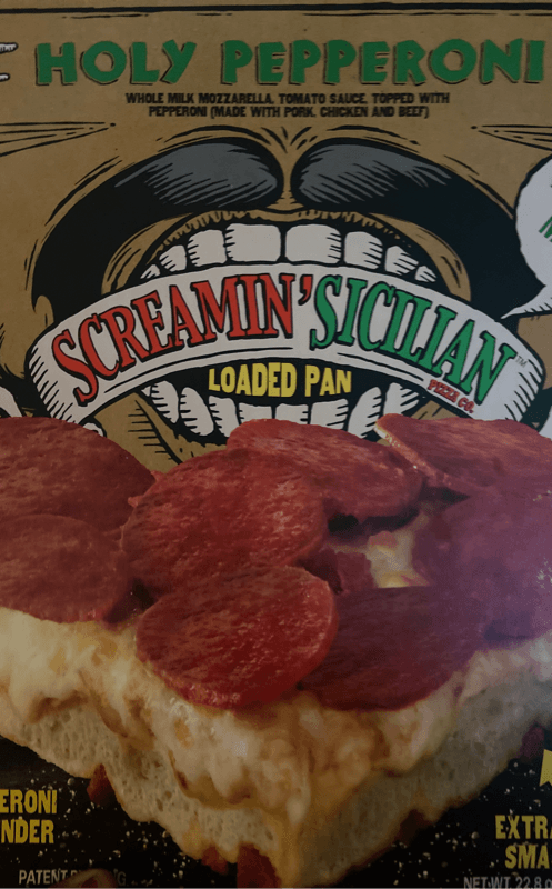 Holy Pepperoni Screamin' Sicilian Loaded Pan