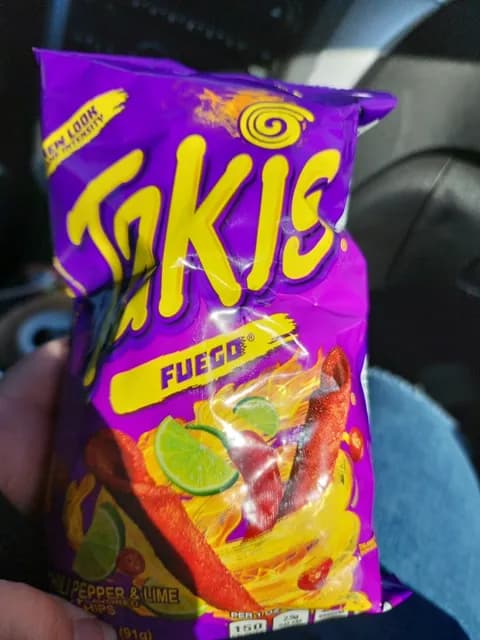Takis Fuego Chili Pepper & Lime Tortilla Chips