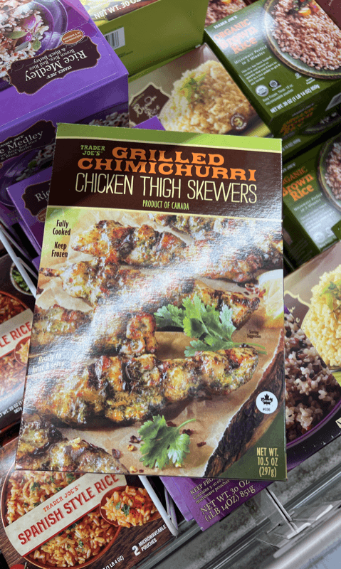 Trader Joe'S Grilled Chimichurri Chicken Thigh Skewers