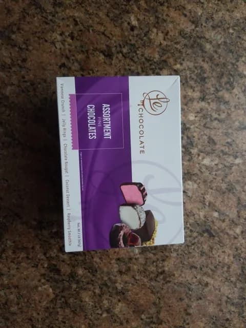 Le Chocolate Assortment Fine Chocolates
