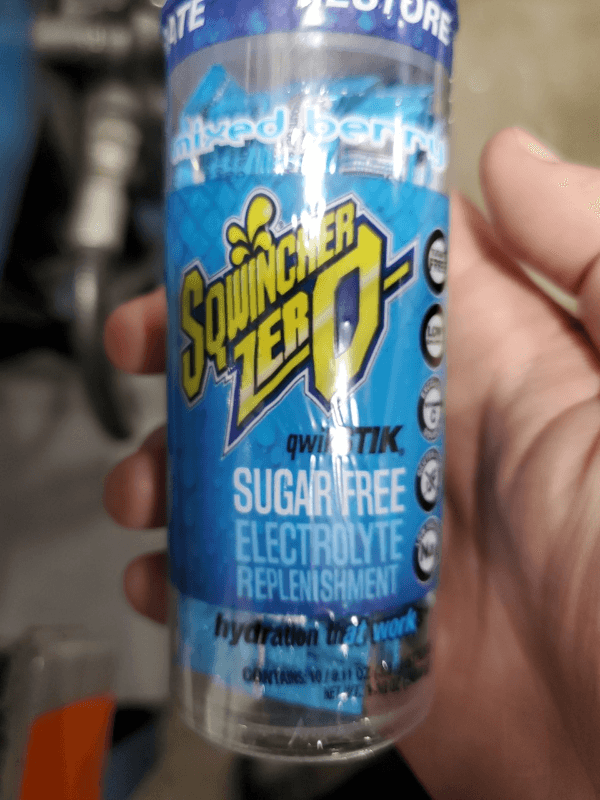 Sqwincher Zero Mixed Berry Sugar Free Electrolyte Replenishment
