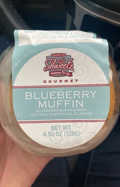 Sheetz Shweetz Blueberry Muffin