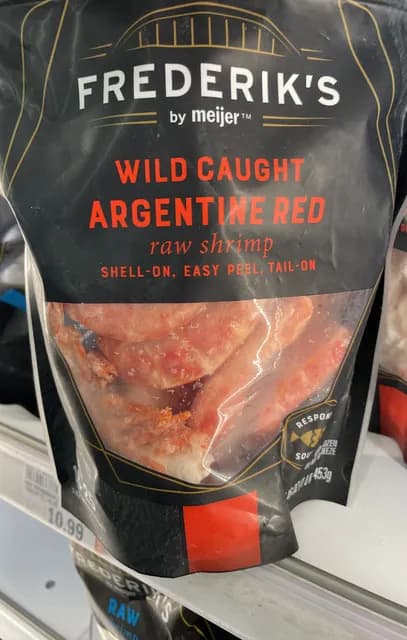 Frederik'S By Meijer Wild Caught Argentine Red Raw Shrimp