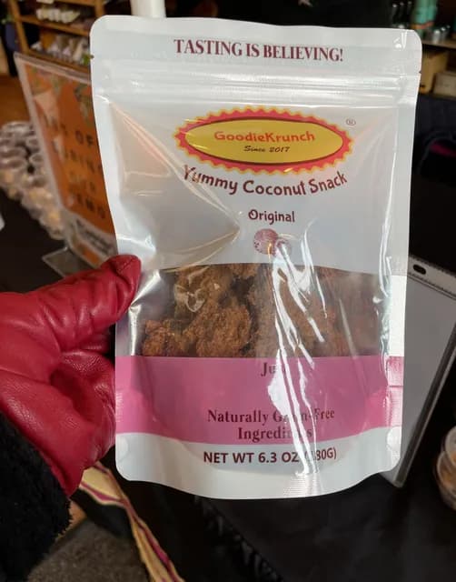 Goodiekrunch Original Yummy Coconut Snack