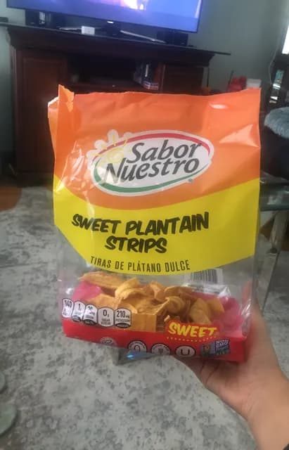 Sabor Nuestro Sweet Plantain Strips