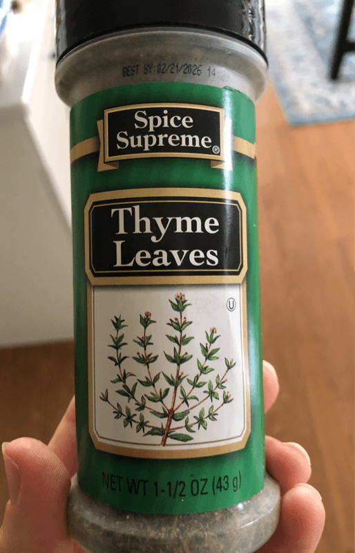 Spice Supreme Thyme Leaves