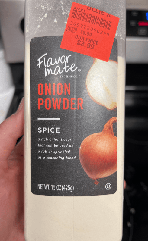 Flavor Mate By Gel Spice Onion Powder Spice