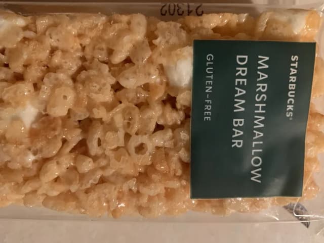 Is it MSG free? Starbucks Gluten-free Marshmallow Dream Bar