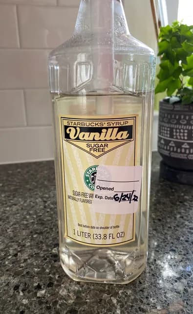 Starbucks Sugar-Free Vanilla Syrup