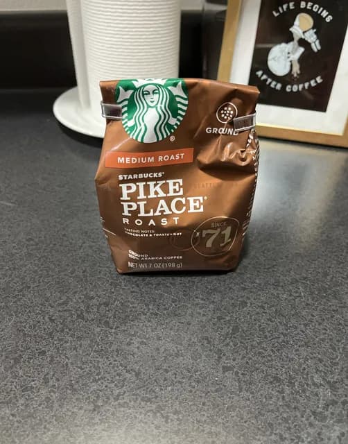 Starbucks Pike Place Medium Roast Ground Coffee