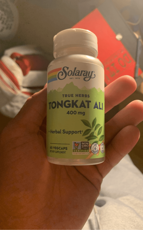 Solaray Tongkat Ali +Herbal Support Dietary Supplement