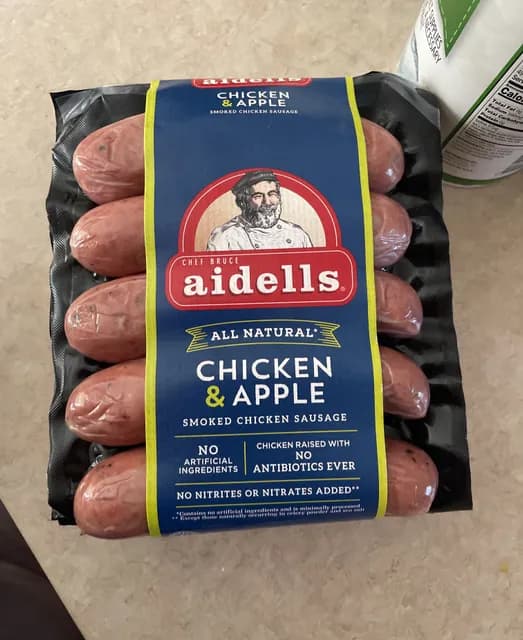 Is it Gelatin Free? Aidells Chicken & Apple Smoked Chicken Sausage