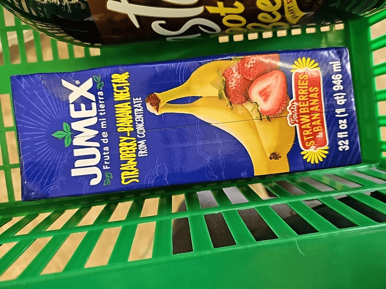 Jumex Strawberry-Banana Nectar From Concentrate