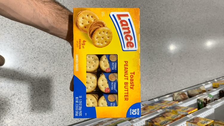 Lance Toasty Peanut Butter Sandwich Crackers