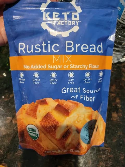 Keto Factory Rustic Bread Mix