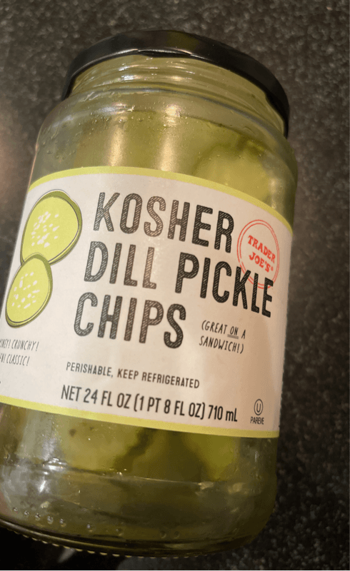 Trader Joe'S Kosher Dill Pickle Chips