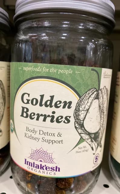 Imlak'Esh Organic Golden Berries Body Dex & Kidney Support