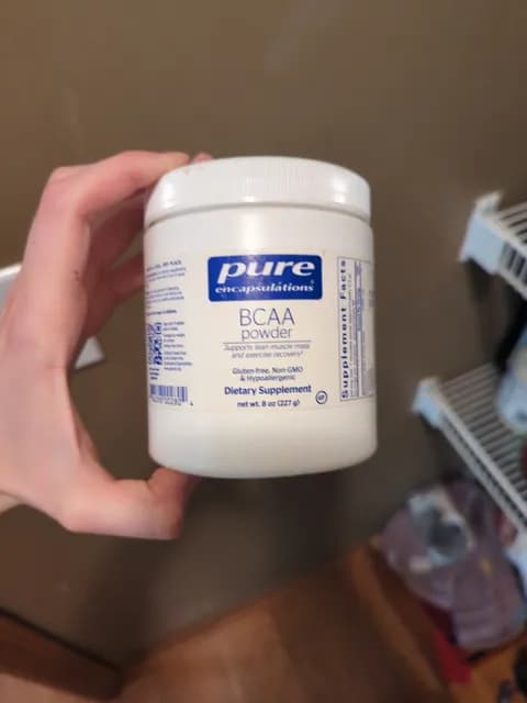 Pure Encapsulations Bcaa Powder, Gluten-Free