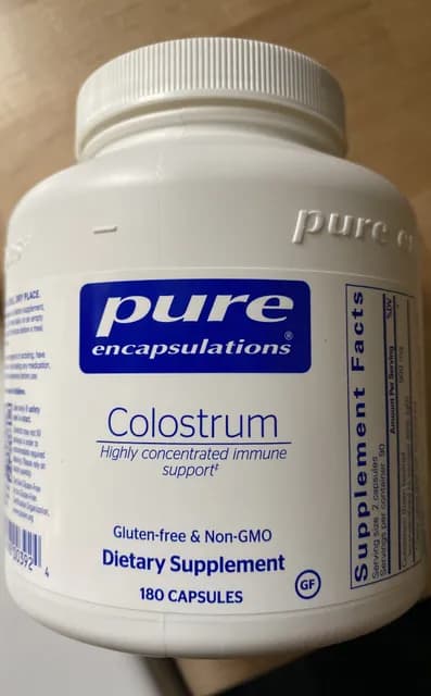 Pure Encapsulations Colostrum Capsules