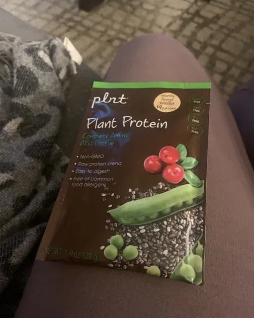 Plnt Plant Protein Complete Amino Acid Profile Vanilla