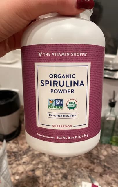 The Vitamin Shoppe Organic Spirulina Powder