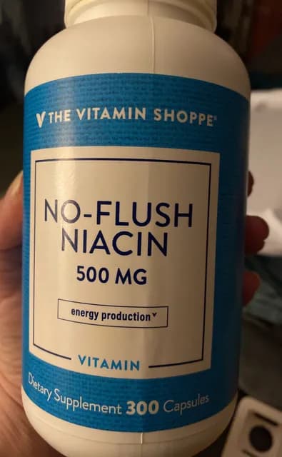 The Vitamin Shoppe No-Flush Niacin Dietary Supplement 300 Capsules