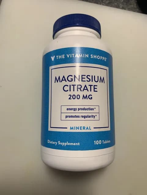 The Vitamin Shoppe Magnesium Citrate