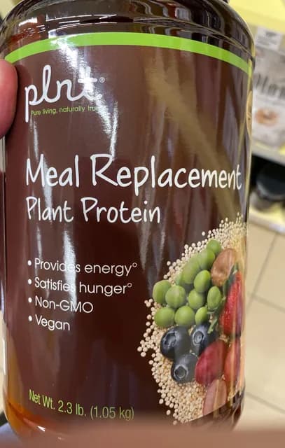 Plnt Vanilla Plant Protein Meal Replacement. Gluten Free
