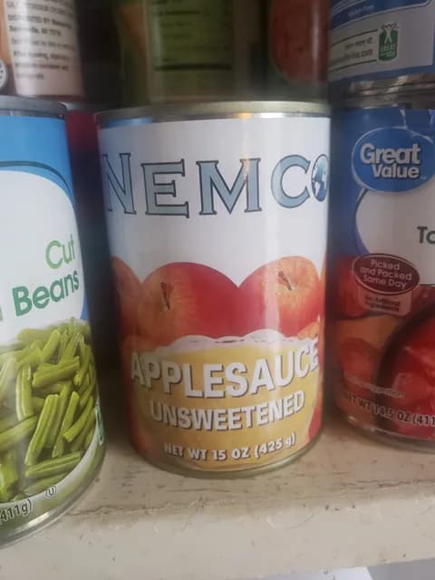 Nemco Applesauce Unsweetened