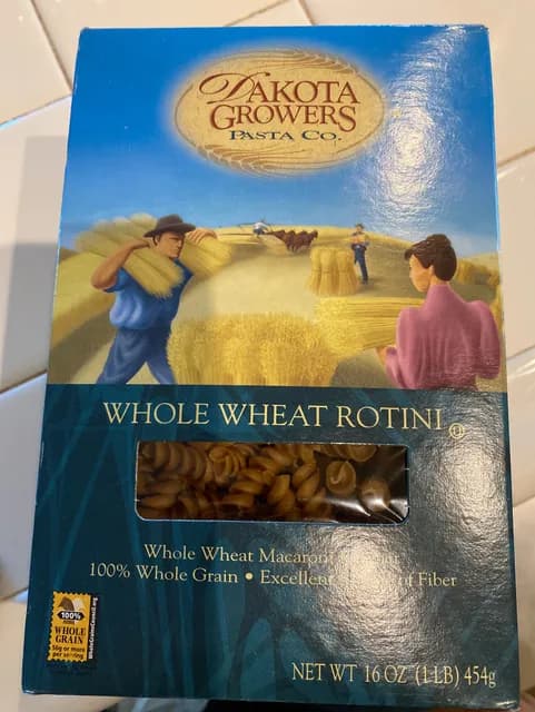 Dakota Growers Whole Wheat Rotini