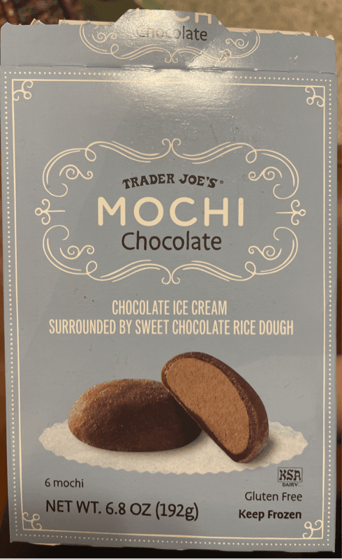 Trader Joe'S Mochi Chocolate Chocolate Ice Cream