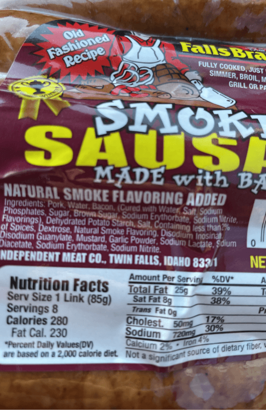 Fallsbrand Smoked Sausage