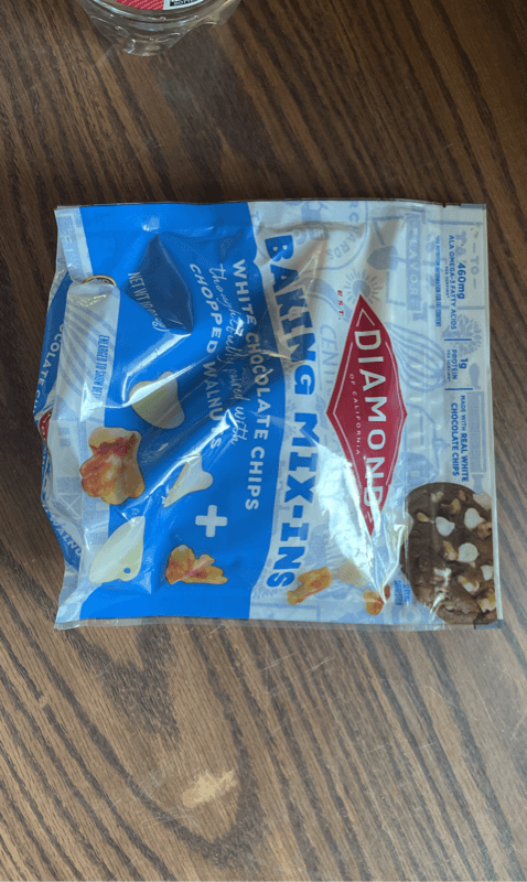 Diamond Baking Mix-Ins White Chocolate Chips + Chopped Walnuts