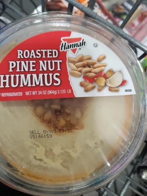 Hannah Roasted Pine Nut Hummus